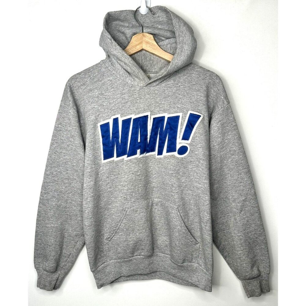 Hanes Youth Hoodie Sweatshirt Art To Wear Cosplay Embroidered Logo Gray Size XL